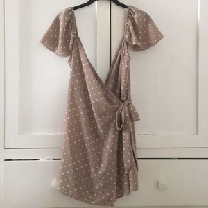 Polka dot romper